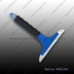 2012 new plastic ice scraper with foam handle (HPQJ-441)