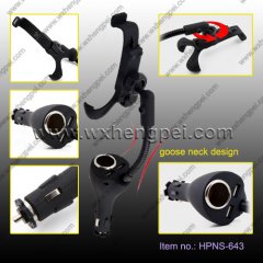NEW design car mobile holder with USB plug (HPNS-643)