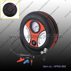 12V air compressor in tyre shape for car (HPNS-985)