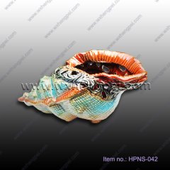 shell ceramic ashtray (HPNS-042)