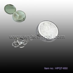iron pill box with key chains (HPQT-650)