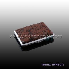 leather cigarette case smoking box (HPNS-072)
