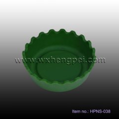 silicagel funny ashtray - green (HPNS-038)