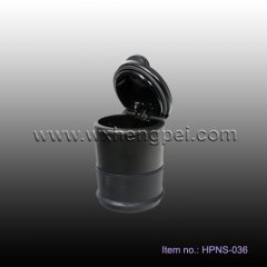plastic ashtray - black (HPNS-036)
