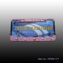 license plate frame(HPWS-177)