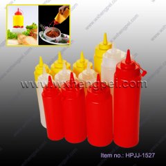 Plastic ketchup bottle tomato sauce cruet (HPJJ-1527)