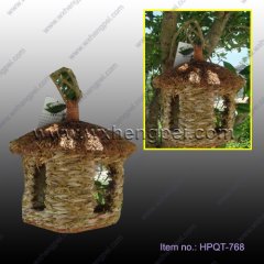 New design nest bird home hourse grass bird nest（HPQT-768 ）