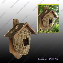 New design nest bird home hourse grass bird nest  （HPQT-767