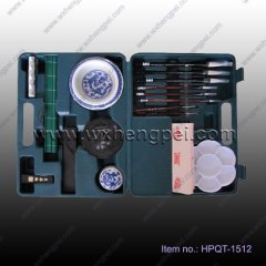 Chinese Calligraphy Brush Pen, Seal & Ink Set Four Treasures