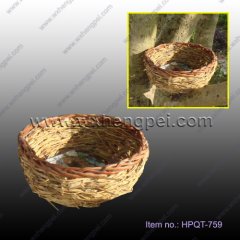New design nest bird home hourse grass bird nest  （HPQT-759