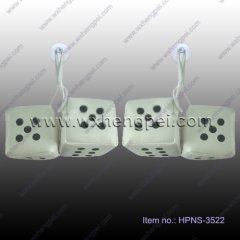 Car Mirror PU Dice  （HPNS-3522 ）