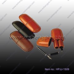 High quality customized made-in-china Customized Black Leathe