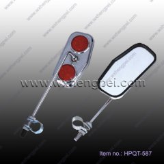 metal bike mirror/ bicycle mirror with reflector  （HPQT-587