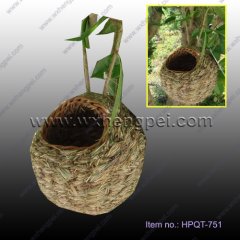 New design nest bird home hourse grass bird nest  (HPQT-751 )