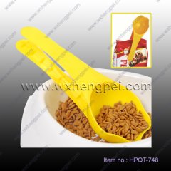 Pet food Spoon with bag clip(HPQT-748 )