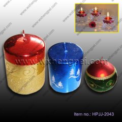 Bright-coloured Christmas Candle(HPJJ-2043)