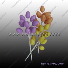 foam egg/ 11pcs Easter Egg Picks/ easter foam egg with decora