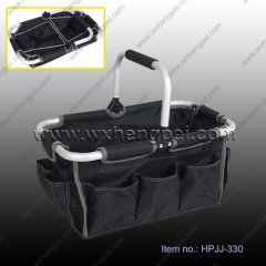 camping basket/ shopping basket/ foldable basket/ BBQ basket（