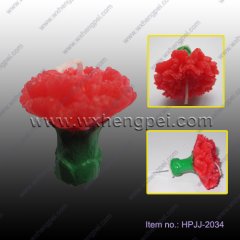 birthday candle, festival candle, art candle, carnation candl