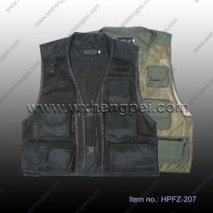 summer mesh photography Vest/ fishing vest/ muti-pockets vest