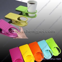 Cute Shape Eco-friendly Material Table Clip Cup Holder(HPJJ-1