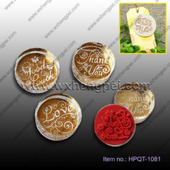 crystal round stamp(HPQT-1081)