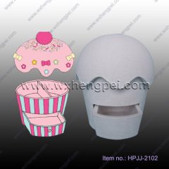 DIY Paper Jewelry Box / Jewelry Case / Necklace Casket(HPJJ-2