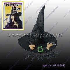 Halloween Witch Set / Witch Hat / Witch Nose / Witch Nail(HPJ