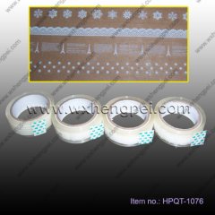 Printed Deco Adhesive Tape(HPQT-1076)