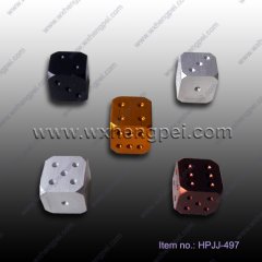 colorful aluminum dice(HPJJ-497)