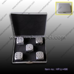 pocket aluminum dice set（HPJJ-496）
