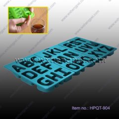 Silicone Letters Ice Molds Tray(HPQT-904)