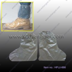 Polycoated Non-Skid Vinyl Sole Disposable Boot Covers(HPJJ-66