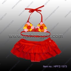 kids swimwear,children bikini(HPFZ-1573)