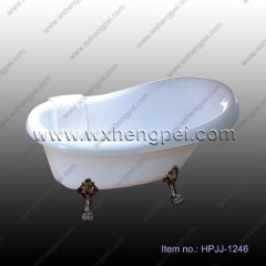 Indoor Freestanding Classic Acrylic Bathtub(HPJJ-1246)