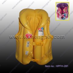 PVC Inflatable Lifejacket,Swimming Vest(HPFH-281)