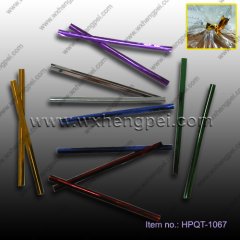 colorful twist ties for bread package/merry tie/twist ties ro