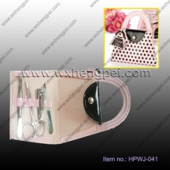 Wedding gift Pink nail clippers suit bag(HPWJ-041)