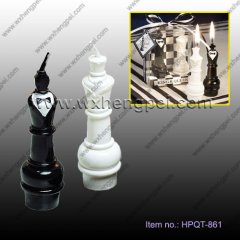Wedding candles on the chess king and queen（HPQT-861）