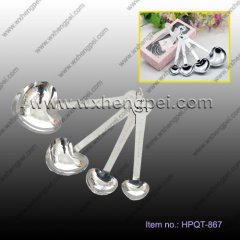Wedding favour love spoon four piece gift box packaging indep